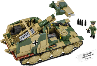 Sd.Kfz. 138/1 Grille Ausf. M Self-Propelled Artillery Tank, WWII: COBI Set #2665 Building Kit Cobi Toys