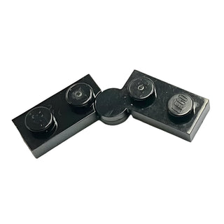 Hinge Plate 1 x 4 Swivel (2429 / 2430), Part# 2429c01 Part LEGO® Black