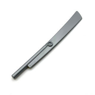 Propeller 1 Blade 10L with Bar (Sword Blade), Part# 98137 Part LEGO® Flat Silver  