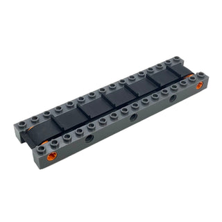 Conveyor Belt, Part# 92715c01 Part LEGO® Dark Bluish Gray Very Good