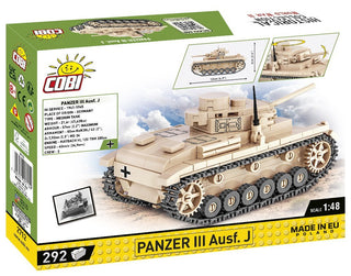 COBI Panzer III Ausf. J Tank 1:48: Set #2712 Cobi Kit Cobi Toys
