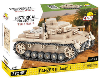 COBI Panzer III Ausf. J Tank 1:48: Set #2712 Cobi Kit Cobi Toys