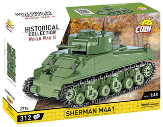 COBI Sherman M4A1 Tank 1:48: Set #2715 Cobi Kit Cobi Toys