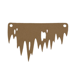 Cloth Sail Tattered Short with 2 Round Holes and 5 Ripped Holes, Part# 32653