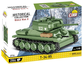COBI T-34-85 Tank 1:48: Set #2716 Cobi Kit Cobi Toys