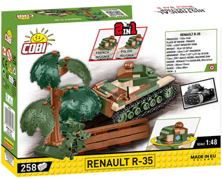 COBI Renault R-35 Tank 1:48: Set #2719 Cobi Kit Cobi Toys