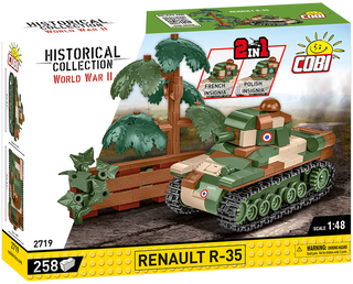 COBI Renault R-35 Tank 1:48: Set #2719 Cobi Kit Cobi Toys