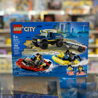 Elite Police Boat Transport, 60272 - LEGO® City Set Building Kit LEGO®
