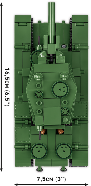 KV-2 Heavy Tank 1:48: Set #2731 Cobi Cobi Kit Cobi Toys