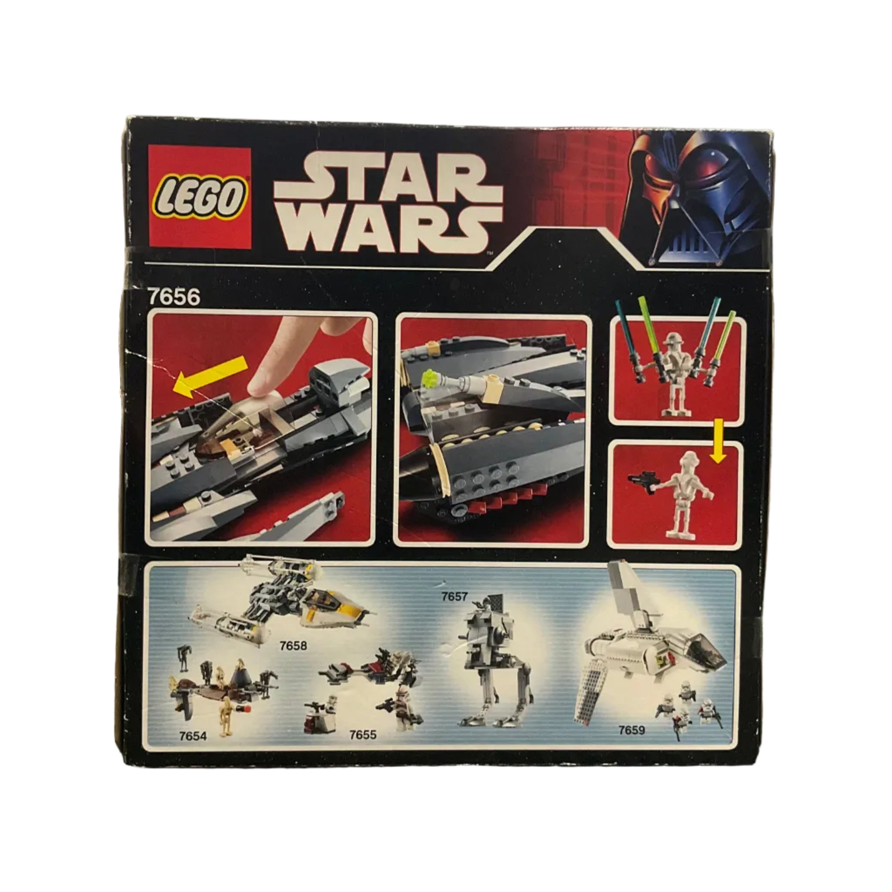 マジー・スター/シー・ハングス・ブライトリィ General Grievous Starfighter, 7656 - LEGO® Star Wars Set – United