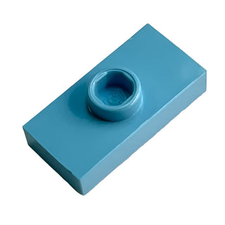 Plate, Modified 1x2 with 1 Stud without Groove (Jumper), Part# 3794a Part LEGO® Maersk Blue