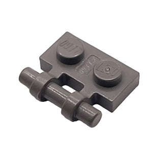 Plate, Modified 1x2 with Bar Handle on Side - Free Ends, Part# 2540 Part LEGO® Dark Gray