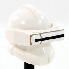 Detail White Macrobinoculars- CAC Custom Headgear Accessory Clone Army Customs Dark Tan  