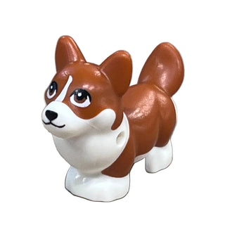 Friends Waffles Dog, Mini Doll Style, Corgi, 109845pb02 - LEGO® Friends Animal