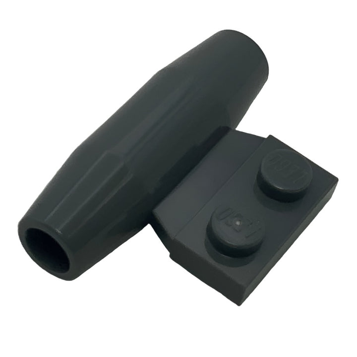 Aircraft, Small Engine Smooth with Axle Holders, Part# 3475b Part LEGO® Dark Bluish Gray  