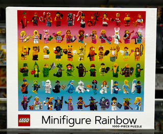Minifigure Rainbow 1,000-Piece Puzzle - 5007643 Building Kit LEGO®   