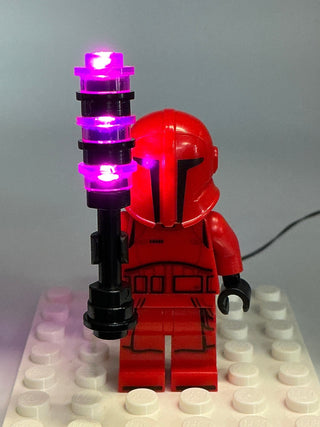 LED Light-Up Electro Chain Whip, USB & DIY System, LW-75386C Custom Parts United Brick Co®