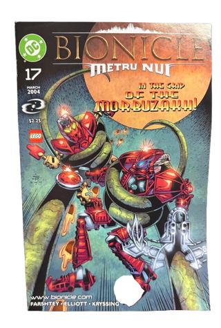 Bionicle Comics Books LEGO® Bionicle #17 March 2004 In The Grip Of The Morbuzakh [biocom17]