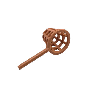 Minifigure, Utensil Net - Small Meshed, Part# 24086 Part LEGO® Medium Nougat Very Good