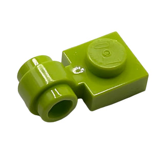Plate, Modified 1x1 with Light Attachment - Thick Ring, Part# 4081b Part LEGO® Lime