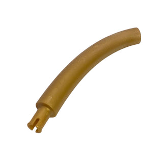 Dinosaur Tail/Neck Middle Section with Pin, Part# 40378 Part LEGO® Pearl Gold