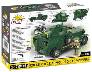COBI Rolls Royce Armoured (Armored) Car : Set #2988 Cobi Kit Cobi Toys