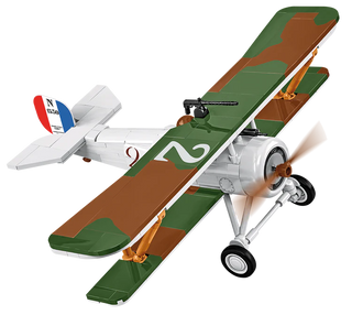 Nieuport 17 C.1 Sesquiplane Fighter Plane, Great War : COBI Set #2997 Building Kit Cobi Toys
