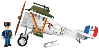 Nieuport 17 C.1 Sesquiplane Fighter Plane, Great War : COBI Set #2997 Building Kit Cobi Toys