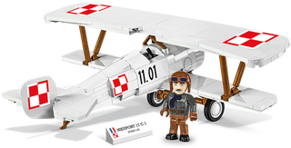 Nieuport 17 C.1 Polish Sesquiplane Fighter Plane, Great War: COBI Set #2998 Building Kit Cobi Toys