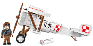 Nieuport 17 C.1 Polish Sesquiplane Fighter Plane, Great War: COBI Set #2998 Building Kit Cobi Toys