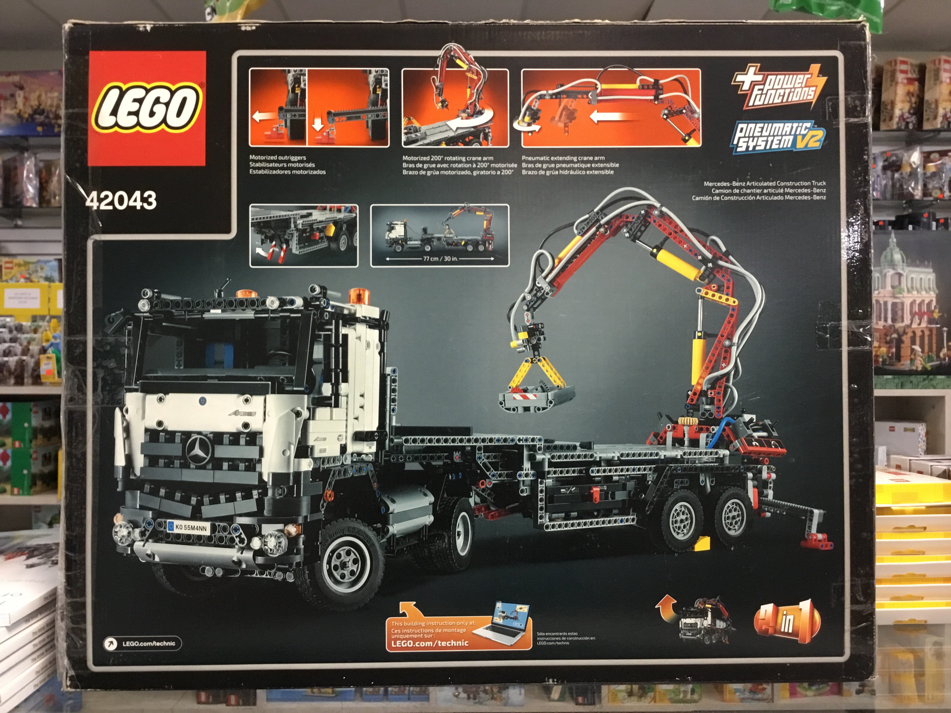 Lego Mercedes Arocs Lego 42043 Price Mercedes-Benz Arocs 3245