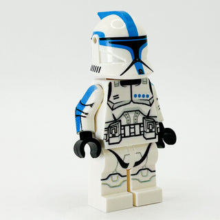 Custom Lieutenant Clone Trooper (Dark Azure, Phase 1) Minifig made using LEGO parts Custom minifigure B3 Customs