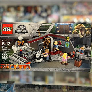 Jurassic Park Velociraptor Chase, 75932 - LEGO® Jurassic World Set Building Kit LEGO®
