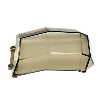 Windscreen 4 x 4 x 4 2/3 with Bar Handle, Part# 11289 Part LEGO® Trans-Brown