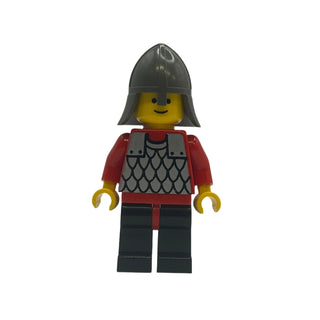 Castle- Scale Mail, Red with Red Arms, Cas148 Minifigure LEGO®
