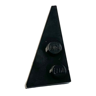 Wedge, Plate 4 x 2 Left, Pointed, Part# 65429 Part LEGO® Black