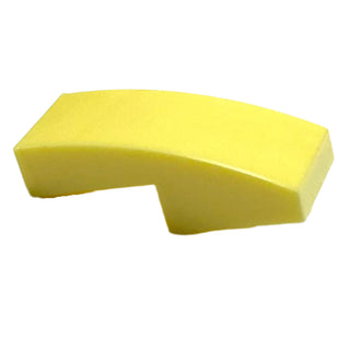 Slope, Curved 2 x 1 x 2/3, Part# 11477 Part LEGO® Bright Light Yellow 1 Part