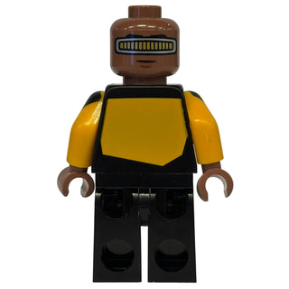 Lieutenant Commander Geordi La Forge, trek004 - LEGO® Star Trek Minifigure LEGO®