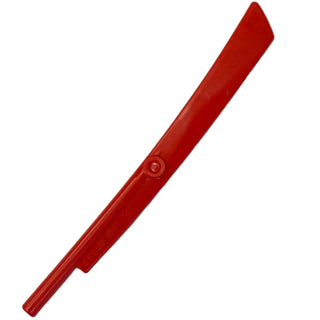Propeller 1 Blade 10L with Bar (Sword Blade), Part# 98137 Part LEGO® Red