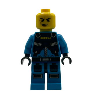 Alien Defense Unit Soldier 2 - Dark Azure Hips, ac016 Minifigure United Brick Co®