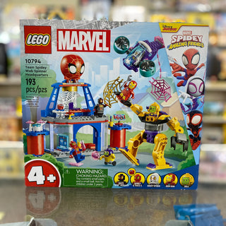 Team Spidey Web Spinner Headquarters, 10794 - LEGO® Marvel Set Building Kit LEGO®