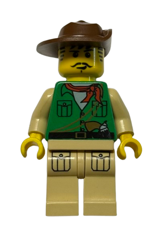 Johnny Thunder (Expedition), adv024 - LEGO® Adventurers Minifigure