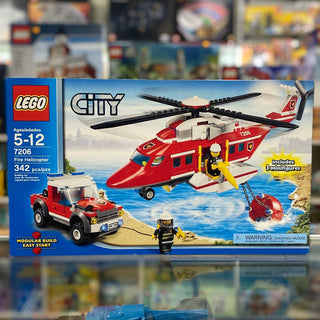 Fire Helicopter, 7206 - LEGO® City Set Building Kit LEGO®