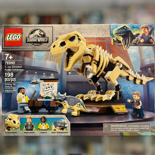 T. rex Dinosaur Fossil Exhibition, 76940 - LEGO® Jurassic World Set Building Kit LEGO®