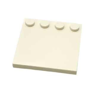 Tile Modified 4x4 with Studs on Edge, Part# 6179 Part LEGO® White  