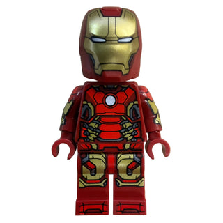 Iron Man - Mark 43 Armor, Light Nougat Head, Printed Arms, sh1103 - LEGO® Marvel Superheroes