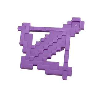 Minifigure Weapon, Minecraft Crossbow, Part# 65510 Part LEGO® Medium Lavender (Enchanted)