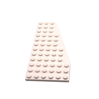 Wedge, Plate 12 x 6 Right, Part# 30356 Part LEGO® White