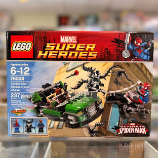 Spider-Man: Spider-Cycle Chase, 76004 - LEGO® Marvel Set Building Kit LEGO®
