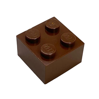 Brick 2x2, Part# 3003 Part LEGO® Brown 1 Part
